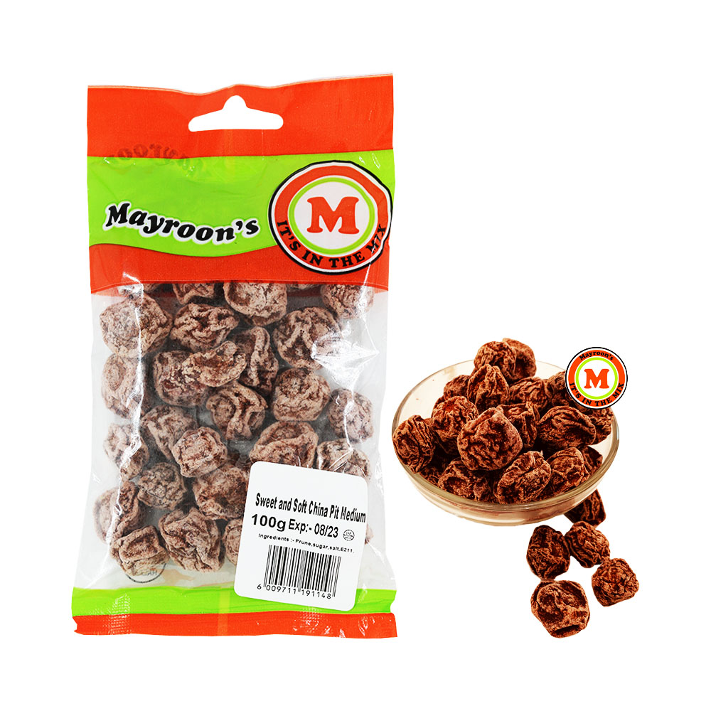 Mayroons-Sweet-Soft-China-Pit MAYROONS SWEET&SOFT CHINA PIT 100g - Image 1